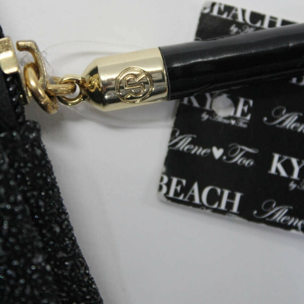 Alene Too Metallic Zip Closure Raoul IPad Case Blk - Picture 5 of 5
